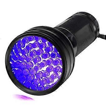 كشاف يدوي بالأشعة البنفسجية 51 لمبة ليد - لفحص البقع والعقارب و العملات