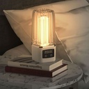 كشاف صاعق بعوض 2 في 1 تقنية اصطياد ثلاثية الأبعاد مع ضوء بنفسجى او اصفر وشبكة أمان