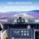 فواحة سيارة علي شكل طيارة مروحية تعمل بالطاقة الشمسية تثبت علي تابلوه السيارة