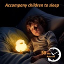 وناسة سيليكون شكل بطة ب 5 الوان اضاءة مختلفة _ بيو اس بي للشحن