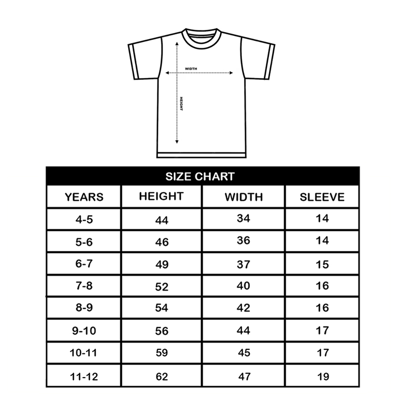 Bastet تيشيرت اطفال قطن باللون الاسود