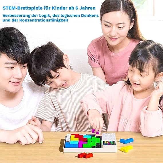 لعبة بازل الكترونية ثلاثية الابعاد مع 3000 تحدي لتحفيز الاطفال