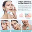 مجموعة ديرما رولر 10 في 1 للوجه والجسم والشعر  مع 9 رؤوس قابلة للاستبدال