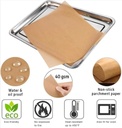 ورق زبدة حراري مضاد للاتصاق للمخبوزات والايرفراير مقاس 30 * 40 سم