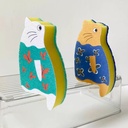 اسفنجة المطبخ لتنظيف الأطباق بسهولة