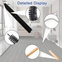 طقم منظف + فرشة غسالة أوتوماتيك لإزالة الرواسب والصدأ وتنظيف الصرف