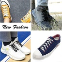 طقم قطعتين من رباط الحذاء المرن بقفل معدني لضمان عدم الفك للاحذية