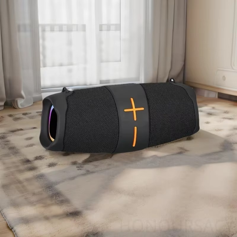 سبيكر لاسلكي مكبر للصوت مع إضاءة أر جي بي