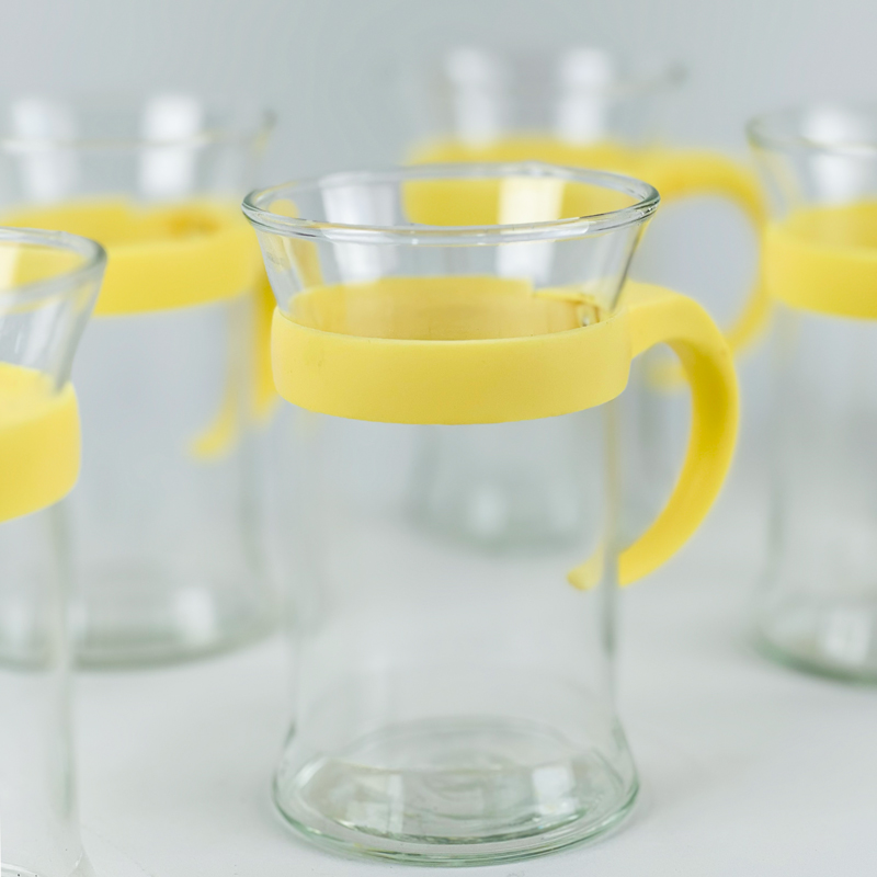 طقم كوفى بريس + 6 كوبايات لشرب القهوة والشاي