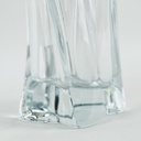 فازة زجاج شفاف مقاس 30 * 12 سم لترتيب الزهور وتغير الديكور