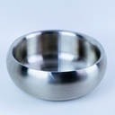 بولة استانلس استيل عميقة للسلطة - مقاس 28 سم