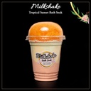 أملاح مقشرة للجسم برائحة ميلك شيك وشمس استوائية _ 280 جرام