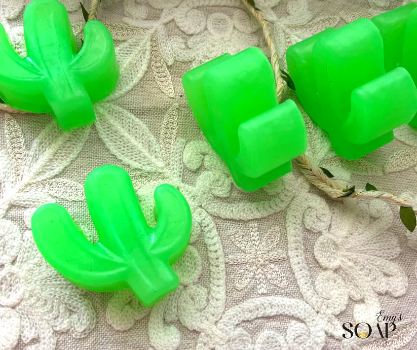 صابونة الصبار بجل الصبار وزيت شجرة الشاي للبشرة - 80 جرام