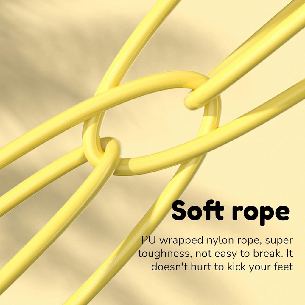 لعبة نط الحبل مع عداد رقمي وبطارية قابلة لإعادة الشحن