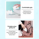 فرشة لتنظيف الأحذية البيضاء الجلد والقماش - 100 مل