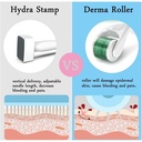 قلم ديرما ستامب قابل للتعديل لنمو الشعر واللحية وعلاج ندبات الوجه _ مقاس (0 مم – 3 مم)