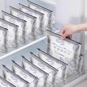 طقم اكياس لحفظ اللحوم والاسماك والخضروات 10 قطع