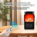 دفاية ميني كهربائية بشاشة ليد بقدرة 1000 واط