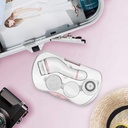 جهاز تنظيف وتقشير الوجه بالفرش الدوارة القابلة لإعادة الشحن مع 4 رؤوس فرشاة