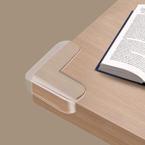 مجموعة حامي زوايا سيليكون شفاف للأطفال لتجنب الإصابات ٤ قطع