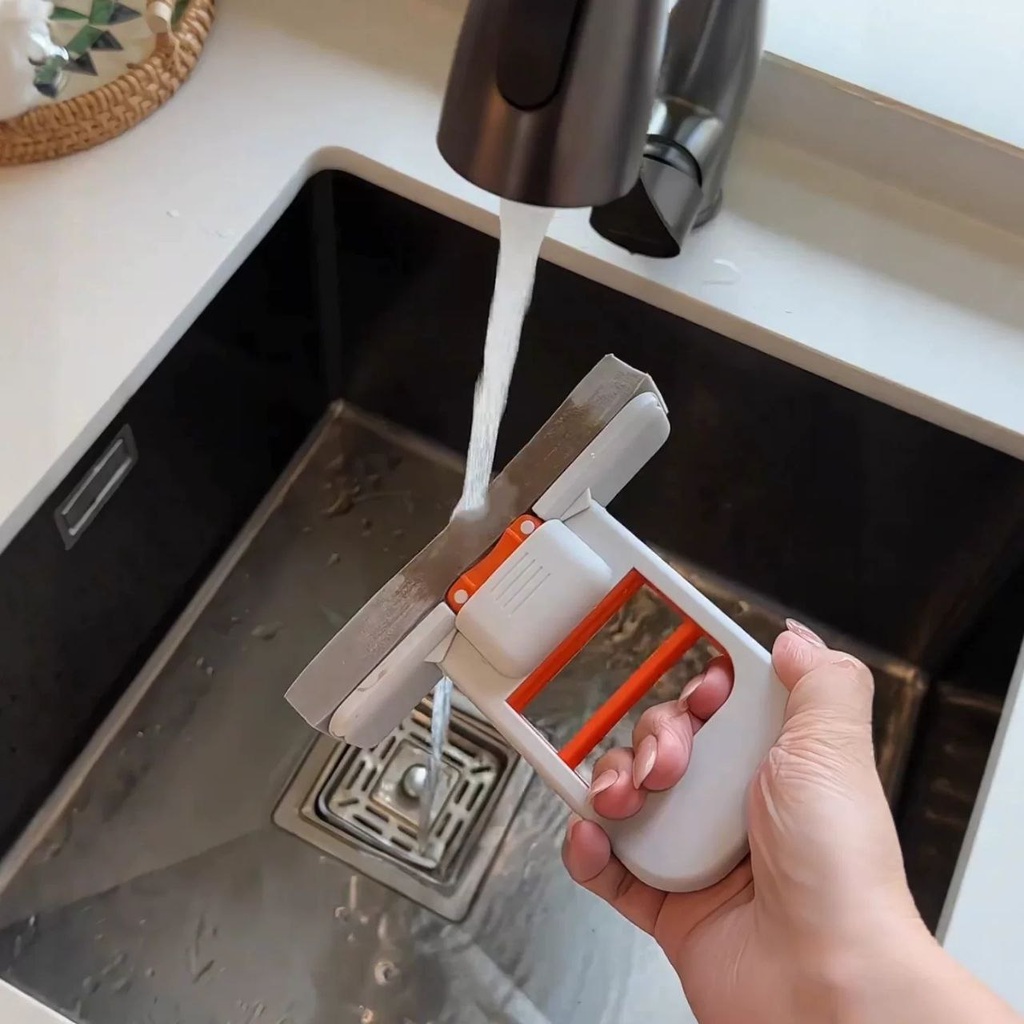 مساحة ميني محمولة لتنظيف المكتب والزجاج والمساحات الصغيرة