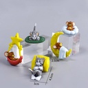 طقم 5 تمثال توم اند جيري g-462