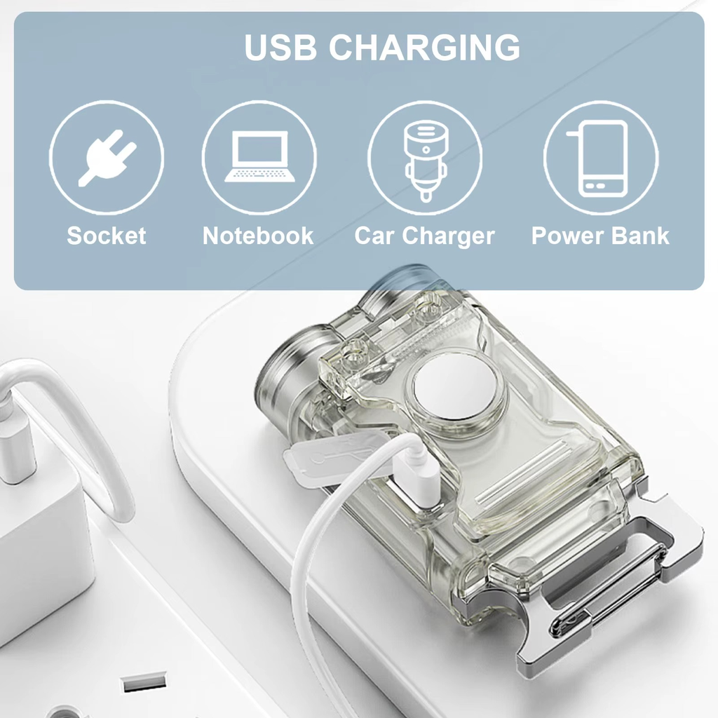 كشاف مغناطيسي مكتبي +فتاحة