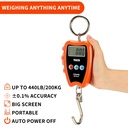 ميزان رافعة ديجيتال محمول بشاشة ليد رقمية يحمل حتى 200 كجم