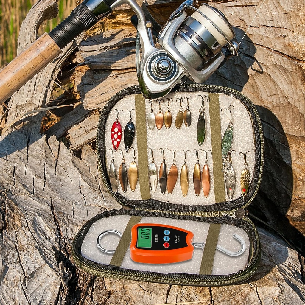 ميزان رافعة ديجيتال محمول بشاشة ليد رقمية يحمل حتى 200 كجم