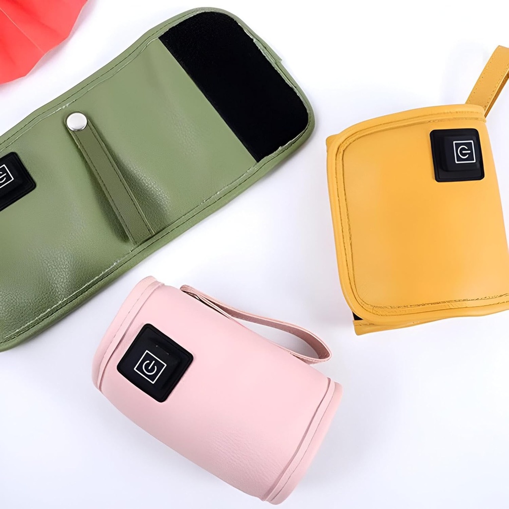 حافظة حرارية لببرونة الأطفال لتسخين الحليب بمنفذ يو اس بي