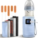 حافظة حرارية لببرونة الأطفال لتسخين الحليب بمنفذ يو اس بي