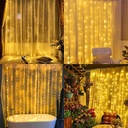 ستارة ليد رمضانية 16 فرع بإضاءة ورم مع 8 أوضاع تشغيل