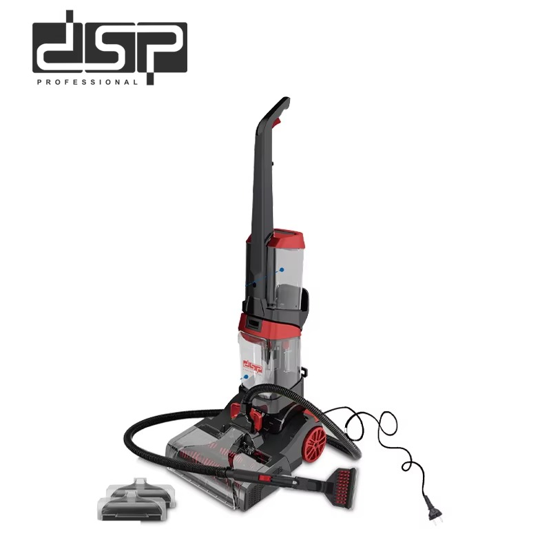 غسالة سجاد كهربائية 2 * 1 لغسل وتجفيف السجاد وتنظيف الأرضيات مع خزانين منفصلين بقوة 800 واط