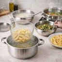 طقم حلل استانليس ستيل للطهي 22 قطعة