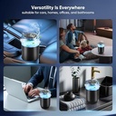 فواحة سيارة تاتش بالوان مختلفة مع يو اس بي للشحن