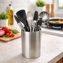 حامل معالق وأدوات المطبخ استانلس ستيل تركي مقاس 13 سم