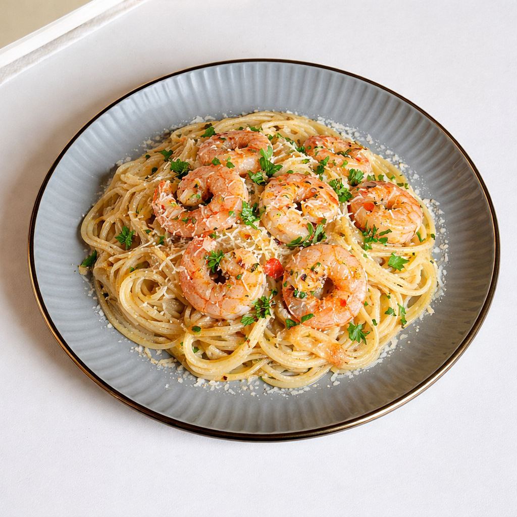 طقم عشاء بورسلين 16 قطعة بحواف جولد وتصميم مضلع