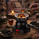 جهاز اشعال الفحم الكهربائي للشوي وقت الرحلات والتخييم 500 واط