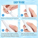 جهاز تنظيف الأسنان بالموجات فوق الصوتية لإزالة الجير والبلاك 31000 ذبذبة 5 أوضاع