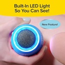 حجر كهربائي لإزالة الجلد الميت من القدمين بسرعة 2000 دورة في الدقيقة