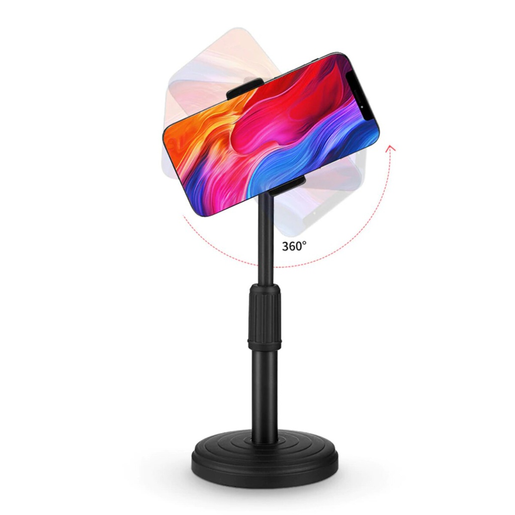 ستاند وحامل موبايل قابل لتعديل الطول والجهة لألتقاط الصور بنفسك بسهولة