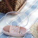 منظم مجوهرات واكسسوارات اكليريك مناسب لشنط اليد