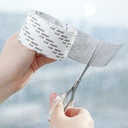 شريط شبكي لإصلاح ثقوب وشقوق سلك الشبابيك لاصق فايبرجلاس قوي مصمت