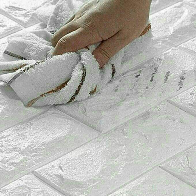 ورق الحائط اللاصق 3D ورق حائط بلصق ذاتي سهل الاستخدام