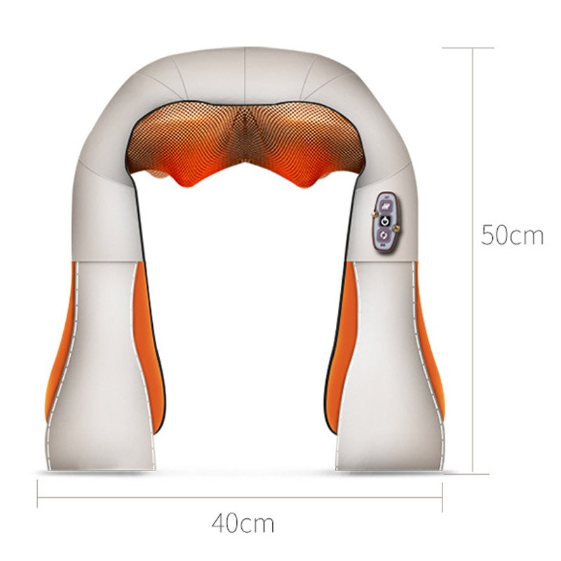 جهاز تدليك ومساج للرقبة والظهر مناسب للمنزل وللسيارة للراحة وبسط العضلات