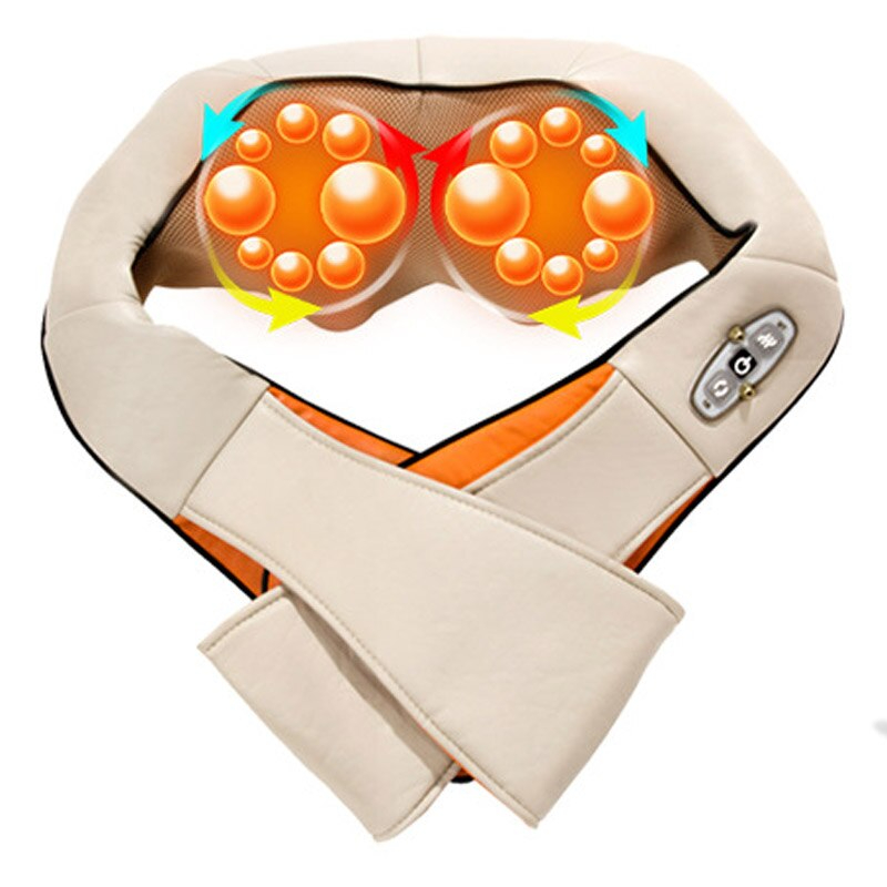 جهاز تدليك ومساج للرقبة والظهر مناسب للمنزل وللسيارة للراحة وبسط العضلات