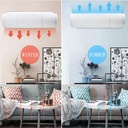 موزع هواء التكييف أثناء النوم لتشتيت و تغير اتجاه الهواء