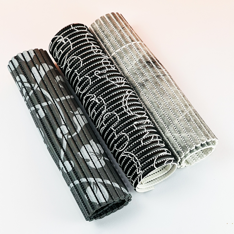 مفرش لتجفيف الاطباق والاواني والأكواب غير قابل للأنزلاق  قابل للطي لسهولة التخزين