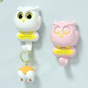 هوك كيوت على شكل بومة بعيون متحركه دبل فيس