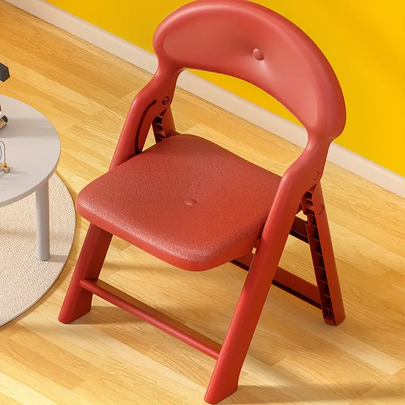 كرسي أطفال بمسند ظهر قابل للطي لحمله وقت السفر والخروج